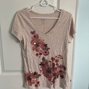 Old Navy Flower Tee- Medium